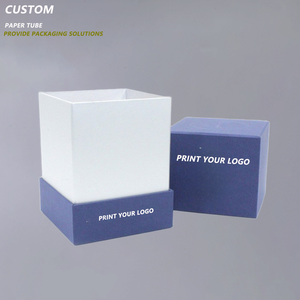Tùy chỉnh sang trọng cứng nhắc Kính thiên văn bao bì rỗng <span class=keywords><strong>2</strong></span> mảnh với chèn cơ sở nắp thơm nến Jar Nước hoa mỹ phẩm hộp giấy - Product Image 1