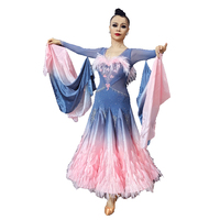 B-24140 personnalisé nouveau concours robe de danse de salon haute qualité Chrisanne tissu robes de danse de salon à vendre