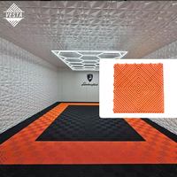 Tapis de sol emboîtables imperméables de qualité supérieure, modulaires, pour garage, 40x40cm, pour atelier