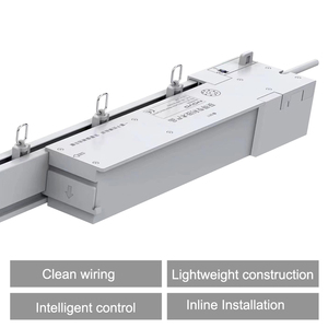Intelligent Motorized Drapery System with Obstacle <strong>Sensor</strong> Adjustable LED Lighting Dual <strong>Curtain</strong> Layers <strong>Custom</strong> Size Home - Product Image 6