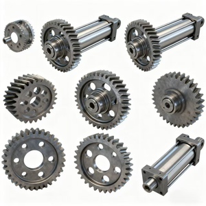 OEM Custom Machining Precision Metal Brass Steel Aluminum Ring Worm Helical Spur <b>Gears</b> Shaft Parts Bearings Pumps Motor Engine - Product Image 2