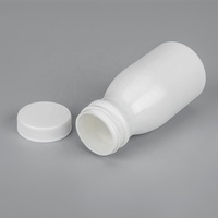 Nouvelle conception de conteneur à médicaments en PET, flacon vide pour pilules, emballage de capsules, comprimés avec bouchons à vis, flacon pharmaceutique de qualité alimentaire
