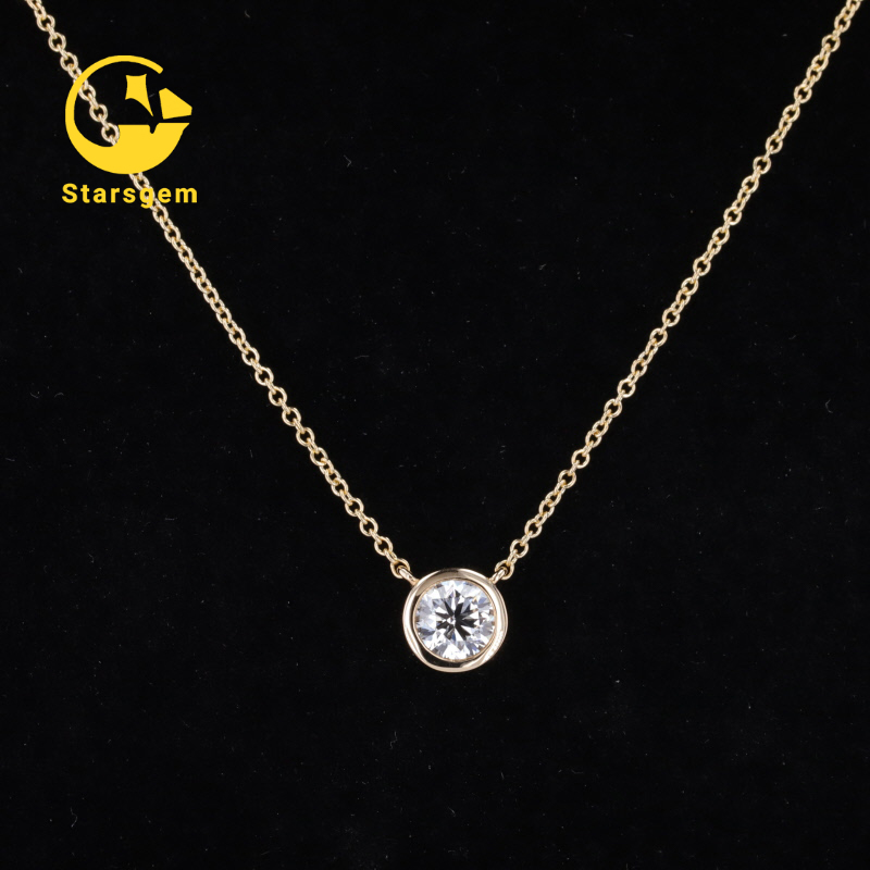 6.5mm silver plated yellow gold