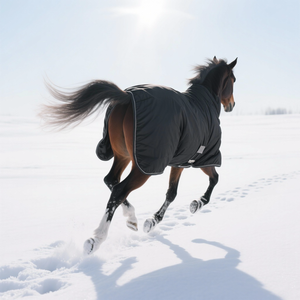 Fanfaree cao cấp màu xanh hải quân turnout Thảm Heavyweight mùa đông bảo vệ ngựa không thấm nước thảm - Product Image 5