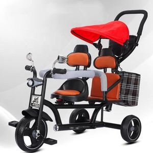 Bicicleta de dos plazas para niños de 1 a 4 años, con música y luz, barata, nuevo estilo - Product Image 3