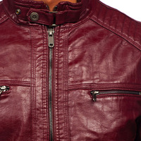 Veste en cuir pour homme de haute qualité, design haut de gamme, étiquette privée personnalisée, vente en gros, vêtements d'hiver pour l'extérieur, veste en cuir tendance