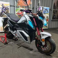 Sepeda Motor Listrik Z6 Little Monkey 72V 3000W Mid Drive Kecepatan Tinggi Motor Listrik Dewasa Modifikasi Motor Keren