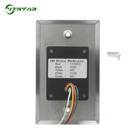 Chine usine 12V interrupteur de capteur infrarouge sans contact commutateurs sans contact bouton de sortie de porte avec télécommande
