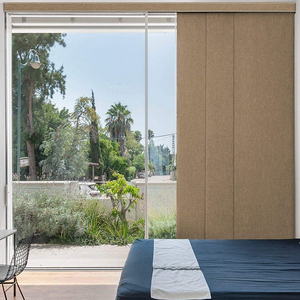 Paneles verticales ciegos para puerta corredera de vidrio para divisor de habitación, panel deslizante de oficina, persianas de riel - Product Image 4