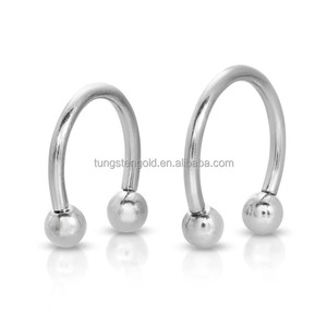Classique hommes <span class=keywords><strong>Prince</strong></span> <span class=keywords><strong>Albert</strong></span> Piercing perle <span class=keywords><strong>anneau</strong></span> Zircon Plug & Tunnel bijoux avec ASTM F136 titane fileté corps cadeau - Product Image 2