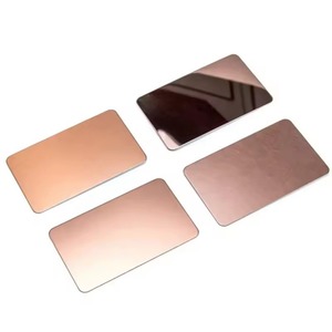 Tôle d'acier inoxydable 304 316 finition brossée couleur or champagne PVD revêtement bronze - Product Image 5