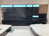 Usine directe fumée boutique vitrine poussoir vitrine meubles cigarettes étagères tabac présentoir