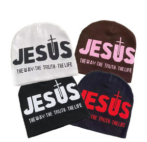 للجنسين الإنجليزية عبر الجاكار 3D التطريز أسلوب الشارع المصنع في المخزن شخصية للرجال والنساء - Product Image 1