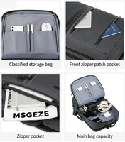 Sac à dos personnalisable en stock pour l'université, les voyages, les activités de plein air, les affaires, l'école, imperméable, sac à dos de voyage, sac à dos d'épaule pour ordinateur portable