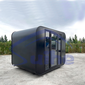 <span class=keywords><strong>Venta</strong></span> caliente 2025 Steel Apple Cabin Solución de casa móvil de lujo para Hotel Villa y apartamento Capsule House - Product Image 1