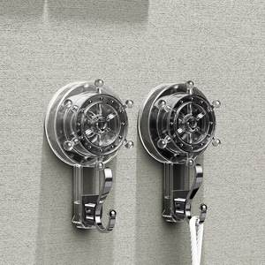 Ship Rudder Suction Cup <b>Hook</b> Without Punching Multifunctional Storage Rack Towel Rack Bathroom Storage Kitchen <b>Hook</b> - Product Image 6