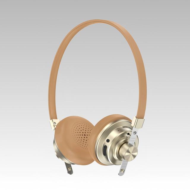 BH808 Lightweight Comfort On-Ear BT Headphones Sports Metal Ultra-Long Playtime Fast Charging Adjustable EQ MIC for Clear Calls