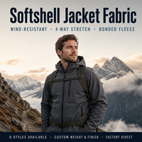 Tissu d'extérieur 70D 100% Polyester Teint Extensible dans les 4 sens avec TPU Laminé PTFE Effet Soie de Lait pour Veste de Ski et Vêtements de Sport