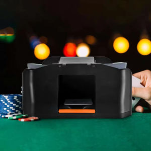 เครื่องสับไพ่ไฟฟ้าอัตโนมัติ อุปกรณ์เล่นไพ่ สำหรับไพ่บริดจ์ ไพ่เท็กซัส ไพ่สาม<span class=keywords><strong>ก๊ก</strong></span> ใช้แบตเตอรี่แบบ USB - Product Image 2