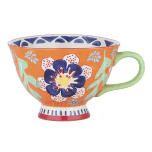 New item porcelain hand painted ceramic coffee mug cup for wholesale