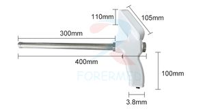 Pistola de inseminación artificial de alta calidad al por mayor para ganado, instrumentos veterinarios, pistola IA digital, inseminación artificial de vaca - Product Image 5