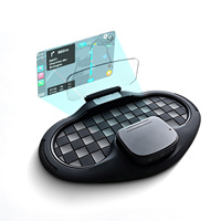 VIVIHUD Grosir Laris Manis Universal OBD Mobil Carplay HUD GPS Pintar Layar LCD 1,45 Inci Carplay Head up Display Android Auto