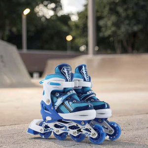 <span class=keywords><strong>Patines</strong></span> en Línea Ajustables con Luces, 4 Ruedas, <span class=keywords><strong>Patines</strong></span> en Línea Duraderos con Bota Rígida, <span class=keywords><strong>Precio</strong></span> Favorable - Product Image 6