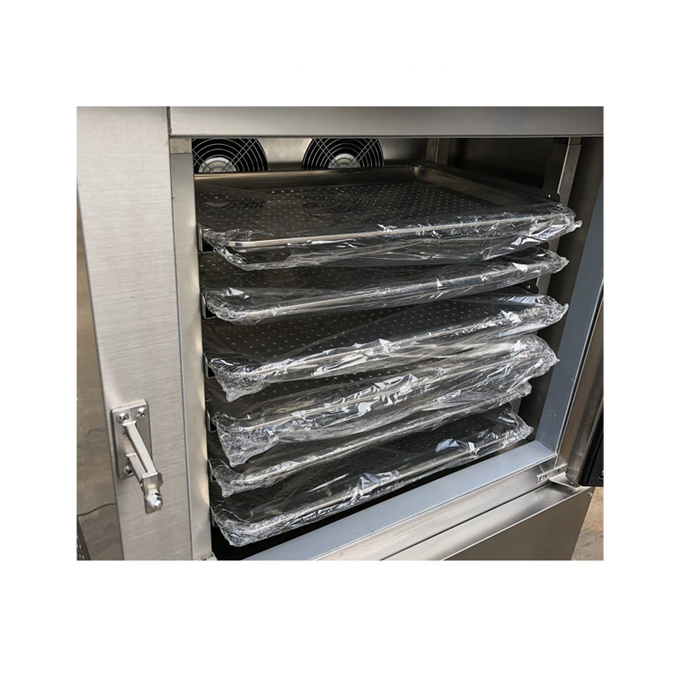 IQF blast freezer 10 pans quickly freezing machine production line fries iqf
