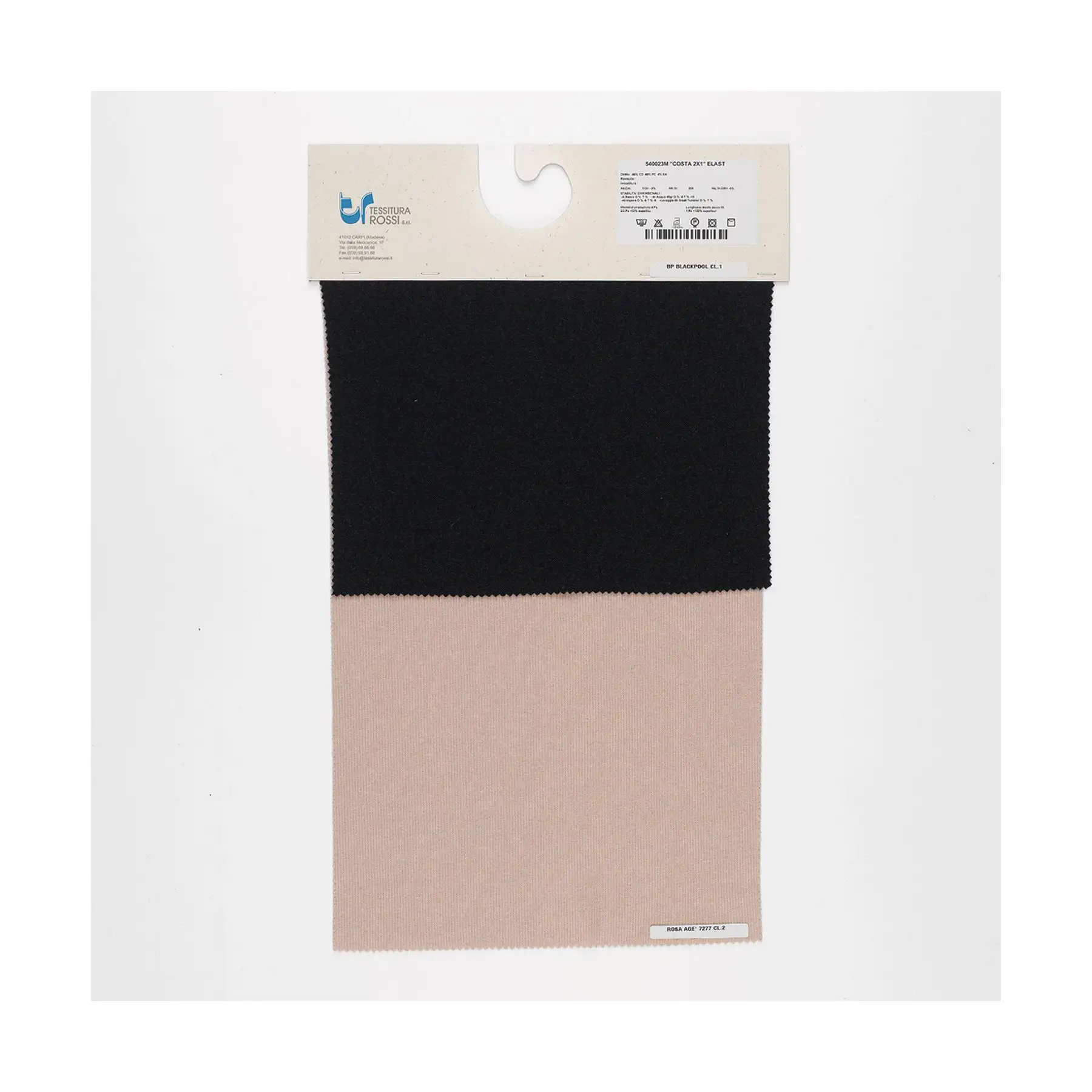 Tissu robuste et durable de la nervure 2x1 de polyester de coton-matériel polyvalent idéal pour fabriquer des vêtements de bébé et d'enfants