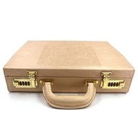 Boîtes cadeaux en cuir PU de luxe personnalisées pour fournisseurs, boîtes d'emballage pour parfums, valise, coffre de beauté, boîtes de rangement