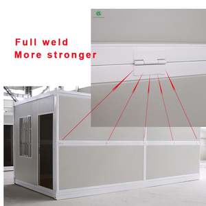 Maisons préfabriquées Pliable Petit Conteneur <span class=keywords><strong>Chambre</strong></span> <span class=keywords><strong>d</strong></span>'Hôtel Assemblage Rapide Maison Conteneur Usine Fournir Bureau Mobile Bon Marché - Product Image 4