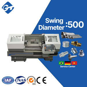 Fanuc CNC-Drehmaschine CK6150 DMTG 2-Achsen CNC-Drehmaschine Fanuc Torno CNC CK6140 - Product Image 1