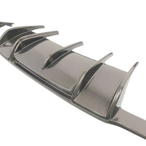 Diffuseur arrière en fibre de carbone R-style W212 E63 <span class=keywords><strong>AMG</strong></span> pour Mercedes-Benz Classe E 2013-2016 - Product Image 3