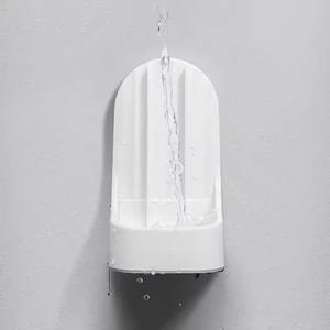 Brosse de toilette en silicone à long manche avec poils à séchage rapide et support pour un nettoyage sans effort - Product Image 4