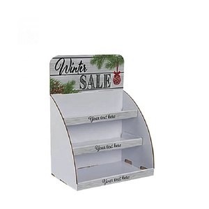 Tùy chỉnh thực hiện 2-Tier Glossy in giấy truy cập hàng đầu tông Rack hiển thị cho bán lẻ bán hàng - Product Image 4