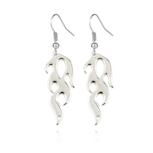 Trendz 2020 New hot sale fashion hollow flame drop earrings - Product Image 2