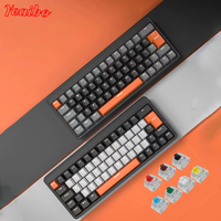 Up rk meike seenda keyboard Mekanikal, keyboard one machenike dapat diisi ulang terbaik, pangeran kecil bisa hotswap bagian vintage