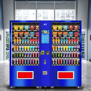 ตู้จำหน่ายสินค้าอัตโนมัติแบบ 24 ชั่วโมง สำหรับเครื่องดื่มและขนมขบเคี้ยวทั้งในร่มและกลางแจ้ง พร้อมฟังก์ชัน SDK - Product Image 1
