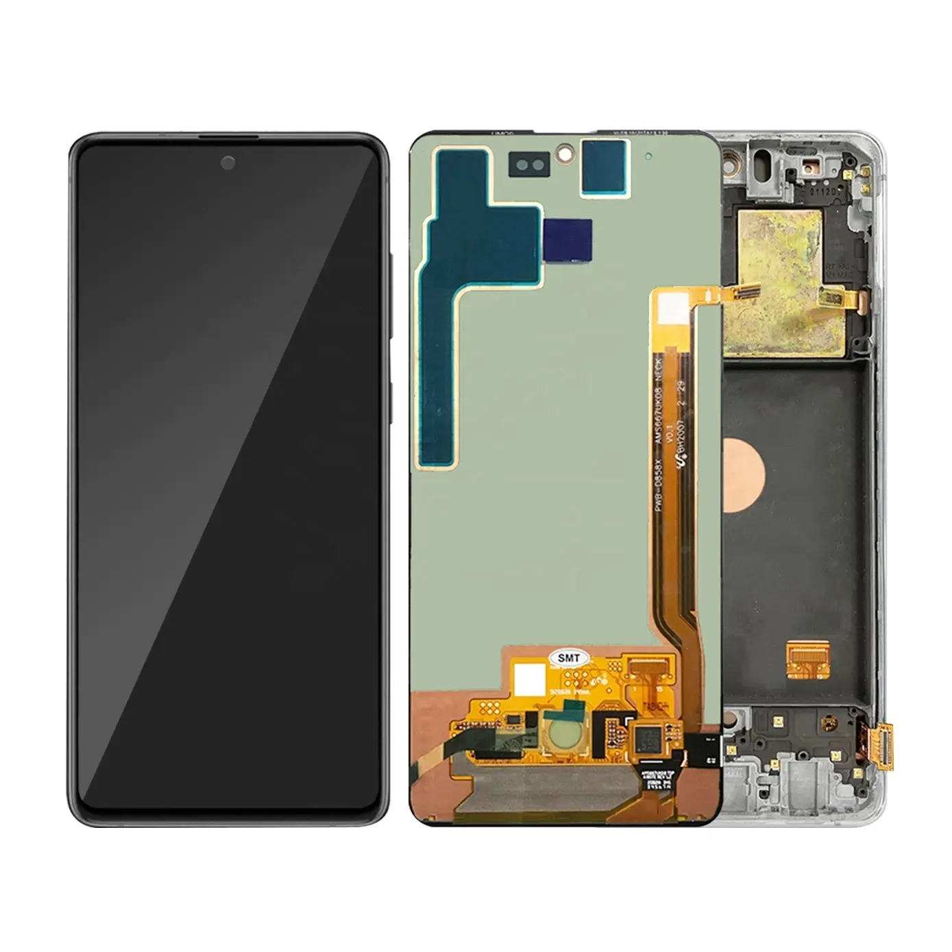 AMOLED TFT For Samsung Galaxy Note 10 Lite LCD N770F/DS N770F/DSM with Frame Display Touch Screen Digitizer note10 lite N770