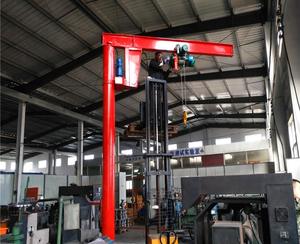 Grúas Giratorias de Pared Eficientes para Uso Industrial, Diseño de Columna que Ahorra Espacio con Componentes Centrales: Motor, Engranaje y Rodamientos - Product Image 5