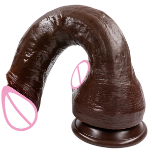 Dildo réaliste Top Cock, noir, gros pénis, jouets sexuels anaux pour adultes, vagin, strap-on, masturbateurs pour femmes, stimulateur du point G - Product Image 3