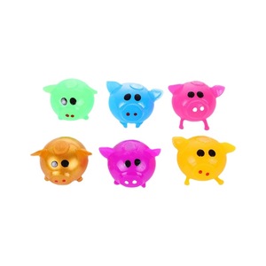 Venta directa de fábrica de globos de agua antiestrés con forma de cerdo, juguetes apretables para bromas y niños. - Product Image 3