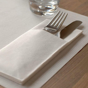 40 * 40厘米气流餐巾刀和叉口客人毛巾印刷餐巾纸一次性 - Product Image 2