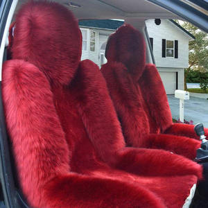 dye orange <strong>sheepskin</strong> fur <strong>car</strong> <strong>seat</strong> <strong>cover</strong>/<strong>seat</strong> <strong>cover</strong> for <strong>car</strong> - Product Image 2