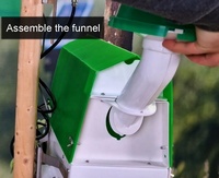 Piège à insectes électronique intelligent en plastique solide, écologique, avec entonnoir, pour le contrôle des nuisibles dans le jardin, avec fonction de charge électrique et surveillance intelligente