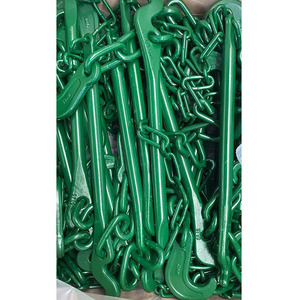 Tensor de palanca para eslingas de cadena de 9-13 mm, galvanizado y pintado a color, empaquetado en caja de madera, marca OEM - Product Image 6