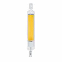 Ampoule LED Xmation R7S 8W 118mm 220-240V Verre Céramique COB 1000LM 2700K/3000K/6000K 360° Sans Scintillement Projecteur Résidentiel CE LVD