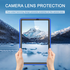 Custodia da tavolo robusta con Slot per matita per Samsung <span class=keywords><strong>Galaxy</strong></span> <span class=keywords><strong>Tab</strong></span> <span class=keywords><strong>S7</strong></span> 11 pollici <span class=keywords><strong>T870</strong></span> T875 supporto pieghevole In Silicone spesso antiurto 3 In 1 Cover - Product Image 3