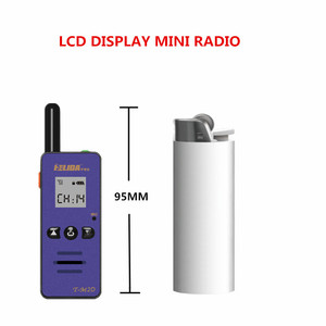 Mini radio de marque, 128 canaux, mini talkie-walkie, meilleure radio amateur portative - Product Image 6