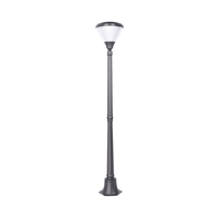 Lampes solaires LED d'extérieur 4,5W/5V 3500K pour éclairage de rue, pelouse, route, poteau, hauteur 1m 1,6m 2m, étanches IP65